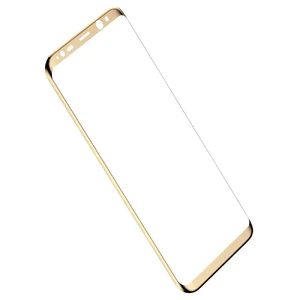 Защитное стекло Baseus 3D Arc Gold для Samsung Galaxy S8 Plus - Фото 3