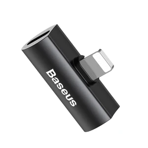 Адаптер Baseus L46 Lightning to 2x Lightning Black - Фото 3