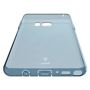 Ультратонкий TPU чохол Baseus Air Case Transparent Blue для Samsung Galaxy Note 7 - Фото 2