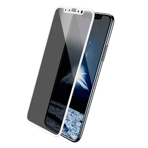 Захисне скло анти-шпигун Baseus Anti-Peeping Glass 0.23mm White для iPhone 11 Pro | X | XS  - Фото 1