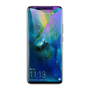 Защитное стекло Baseus Anti-Blue Light Tempered Glass 0.3mm Black для Huawei Mate 20 Pro SGHWMATE20P-KB01 - Фото 1