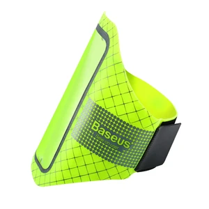 Тонкий чехол на руку Baseus Sports Armband Green для iPhone SE 3 | SE 2 | 8 | 7 | 6s | 6 - Фото 3
