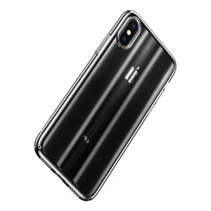 Чохол Baseus Aurora Series Transparent Black для iPhone X | XS - Фото 4