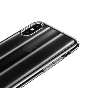 Чохол Baseus Aurora Series Transparent Black для iPhone X | XS - Фото 7