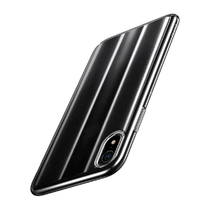 Чохол Baseus Aurora Series Transparent Black для iPhone XR - Фото 2