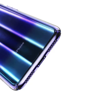 Чехол Baseus Aurora Series Transparent Blue для iPhone X | XS - Фото 6