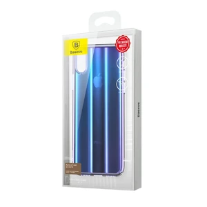 Чехол Baseus Aurora Series Transparent Blue для iPhone X | XS - Фото 7