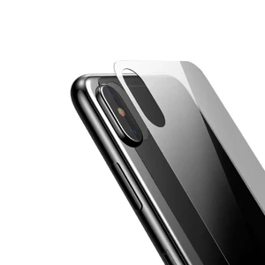 Захисне скло на задню панель Baseus Back Cover Tempered Glass для iPhone X | XS - Фото 3