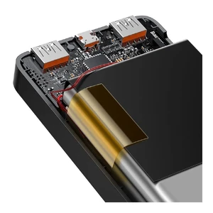 Повербанк Baseus Bipow Digital Display Power Bank Black 30000mAh 20W - Фото 5