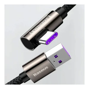 Зарядний кабель Baseus Cable Legend Series Elbow Fast Charging USB to Type-C 66W 2m - Фото 5