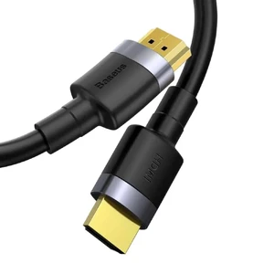 Кабель для монитора Baseus Cafule 4K HDMI to HDMI 1m - Фото 3