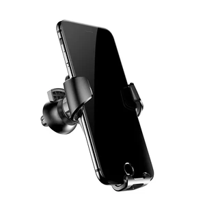 Автодержатель Baseus Gravity Car Mount Black для смартфонів - Фото 4