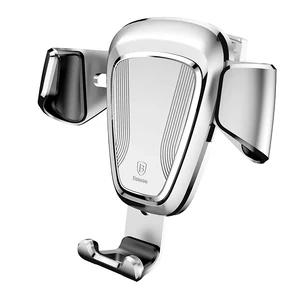 Автодержатель Baseus Gravity Car Mount White для смартфонов - Фото 2