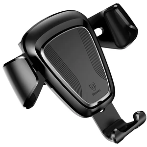 Автодержатель Baseus Gravity Car Mount Black для смартфонів - Фото 3
