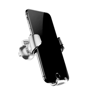 Автодержатель Baseus Gravity Car Mount White для смартфонов - Фото 4