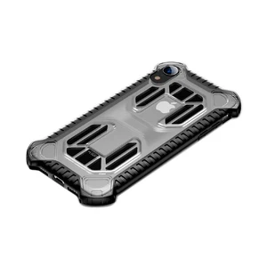 Протиударний чохол Baseus Cold Front Cooling Transparent для iPhone XR - Фото 3