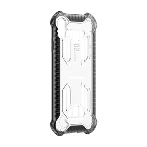 Протиударний чохол Baseus Cold Front Cooling Transparent для iPhone X | XS - Фото 2