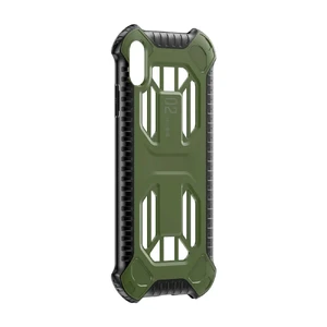 Протиударний чохол Baseus Cold Front Cooling Green для iPhone X | XS - Фото 2