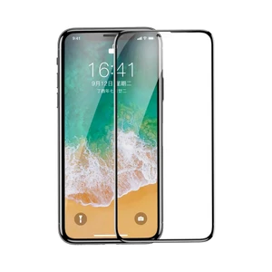 Захисне скло Baseus Curved Full Screen Tempered Glass Film Black для iPhone X | XS SGAPIPHX-RA01 - Фото 1