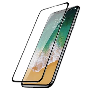Захисне скло Baseus Curved Full Screen Tempered Glass Film Black для iPhone X | XS - Фото 2