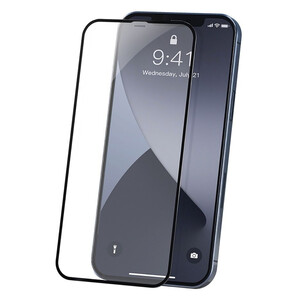 Ультратонке захисне скло Baseus Curved-screen Tempered Glass 0.23mm Black для iPhone 12 mini (2 шт.)