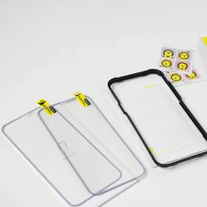Ультратонкое защитное стекло Baseus Curved-screen Tempered Glass 0.23mm Black для iPhone 12 Pro Max (2 шт.) - Фото 3