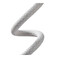 Нейлоновый кабель Baseus Type-C to Lightning для быстрой зарядки iPhone 20W (1m) White - Фото 4