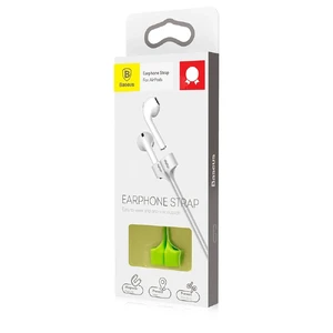 Магнітний шнурок Baseus Strap Light Gray для Apple AirPods - Фото 4