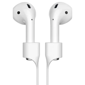 Магнітний шнурок Baseus Strap Light Gray для Apple AirPods - Фото 2
