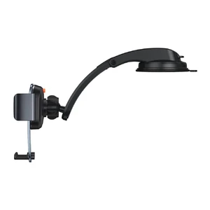 Автотримач Baseus Easy Control Clamp Car Mount Holder Black - Фото 6