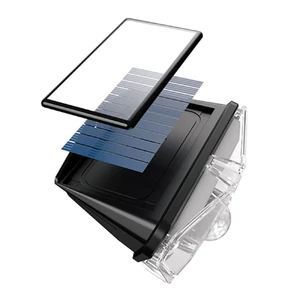 Светильник на солнечной батарее Baseus Energy Collection Series Solar Energy Induction Wall Lamp - Фото 4