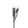 Кабель Baseus Excellent 3 in 1 Cable USB to USB Type-C | Lightning | Micro-USB 1.2m - Фото 3