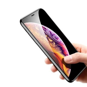 Защитное стекло Baseus Full Coverage Curved Tempered Glass 0.3 mm Black для iPhone 11 Pro Max | XS Max - Фото 4
