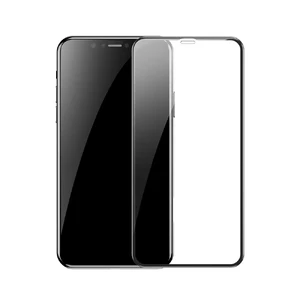 Защитное стекло Baseus Full Coverage Curved Tempered Glass 0.3 mm Black для iPhone 11 Pro Max | XS Max - Фото 3