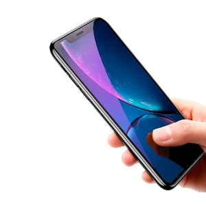 Защитное стекло Baseus Full Coverage Anti-Blue Light Tempered Glass 0.3mm для iPhone 11 | XR - Фото 4