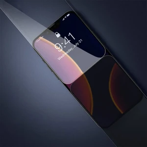 Захисне скло-антишпигун Baseus Full Glass 0.3mm для iPhone 13 mini (2 шт.) - Фото 7