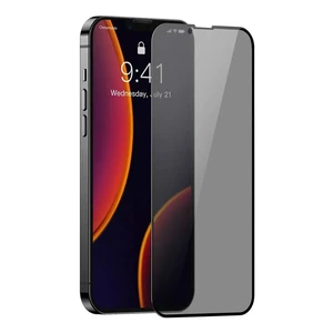 Захисне скло-антишпигун Baseus Full Glass 0.3mm для iPhone 13 mini (2 шт.) - Фото 2