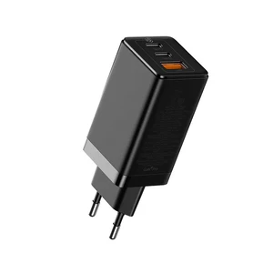 Швидкий мережевий зарядний пристрій Baseus GaN2 Pro Quick Charger 2 Type-C+USB-A 65W - Фото 2