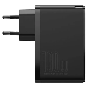 Быстрое сетевое зарядное устройство Baseus GaN2 Pro Quick Charger 2 Type-C + 2 USB-A 100W - Фото 2