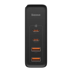 Быстрое сетевое зарядное устройство Baseus GaN2 Pro Quick Charger 2 Type-C + 2 USB-A 100W - Фото 3