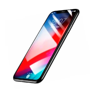 Переднє + заднє захисне скло Baseus Glass Film Set Transparent для iPhone XR - Фото 2