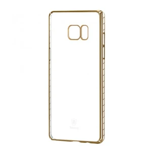 Пластиковий чохол Baseus Glitter Case Gold для Samsung Galaxy Note 7 - Фото 2