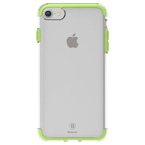 Чехол Baseus Guards TPU+TPE Transparent | Green для iPhone SE 3 | SE 2 | 8 | 7  - Фото 1