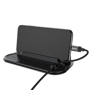 Парковочная карта с держателем для телефона Baseus Horizon Black ACNUM-PM01 - Фото 1