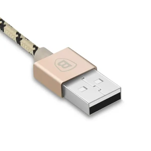 Магнитный кабель Baseus Insnap Gold USB 1m - Фото 2