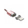 Магнитный кабель Baseus Insnap Rose Gold Lightning to USB 1m - Фото 6