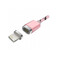 Магнитный кабель Baseus Insnap Rose Gold Lightning to USB 1m - Фото 7
