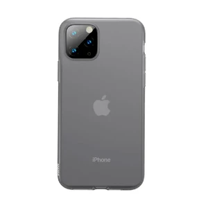 Чехол Baseus Jelly Liquid Silica Gel Transparent Black для iPhone 11 Pro - Фото 2