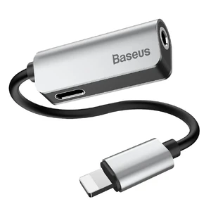 Перехідник для навушників iPhone Baseus L32 Lightning to Lightning | 3.5mm