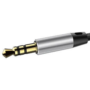 Кабель Baseus L33 Black Lightning to Dual Mini-Jack 3.5mm 1.2m - Фото 7